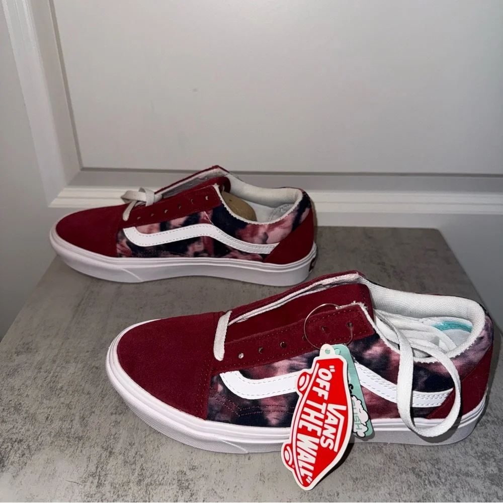 VANS - 4.5 MENS / 6 WOMENS - GRUNGE WASH - COMFYCUSH OLD SKOOL - MULTI / TIEDYE - Picture 4 of 7